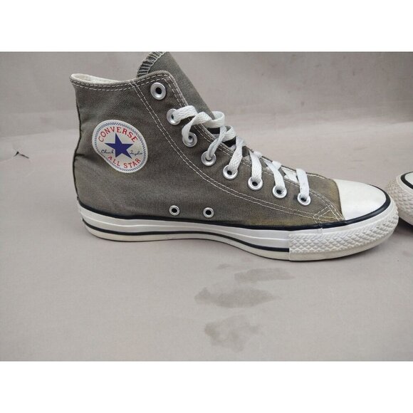Converse CT All Star Hi 1J793 Gray Casual Shoes Sneakers Men's 7 Women's 9 - Picture 5 of 10